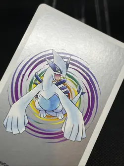 Vaporeon Pokemon Trump Playing Card Silver Lugia Back Nintendo Japanese - Image 4