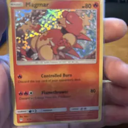 2019 Pokemon McDonald's Promo Holo Magmar Card 3/12 - Image 1