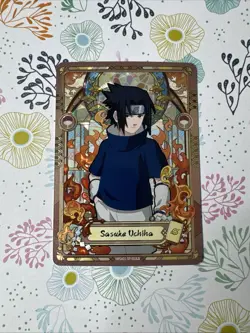 🔥Sasuke Uchiha NRSA01-SP-002L5 Naruto Kayou Card - ENGLISH - (Heaven Scroll) - Image 1
