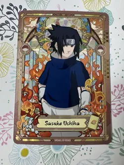 🔥Sasuke Uchiha NRSA01-SP-002L5 Naruto Kayou Card - ENGLISH - (Heaven Scroll) - Image 2