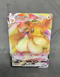 Eevee VMAX SWSH087 SWSH: Sword & Shield Promo Card Holo NM 🦊 - Image 1