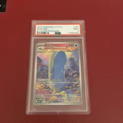 Pokemon TCG Wailord 162/159 Journey Together Illustration Rare Card PSA 9 - Image 1