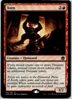 Xorn R Foil Adventures in the Forgotten Realms 167 NM - Image 1