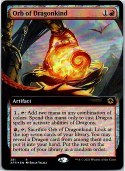 Orb of Dragonkind (Extended Art) R 381 Foil Adventures in the Forgotten Realms N - Image 1