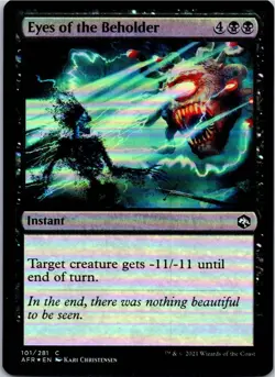 Eyes of the Beholder C Foil Adventures in the Forgotten Realms 101 NM - Image 1