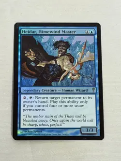 MTG FOIL Heidar, Rimewind Master Coldsnap Magic the Gathering - Image 1