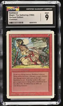 EARTHBIND Revised CGC 9 Vintage MTG [Nostalgium] - Image 1