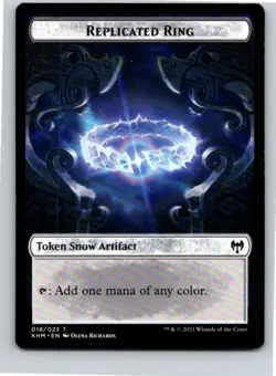 Magic the Gathering Replicated Ring Token Kaldheim MTG Free Shipping! - Image 1