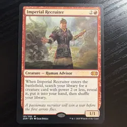 Imperial Recruiter Mythic Regular MTG Double Masters #131 NM - Image 1