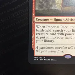 Imperial Recruiter Mythic Regular MTG Double Masters #131 NM - Image 4