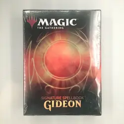 Magic The Gathering MTG - Signature Spellbook Series GIDEON - NEW/SEALED 630509763955 - Image 1