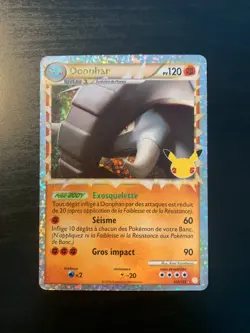 Carte Pokemon : Donphan 107/123 Celebrations 25 ans Francaise NEUF - Image 1
