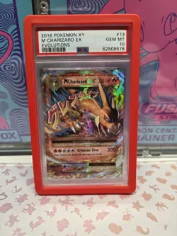 Charizard EX Holo 2016 Pokemon XY M - PSA 10 Gem Mint Evolutions 13/108 - Image 1