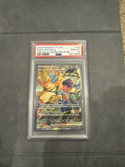 Pokemon 2025 En-Journey Together #186 Hop's Zacian EX PSA 10 - Image 1