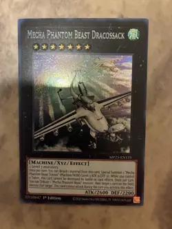 Yugioh! TCG - Mecha Phantom Beast Dracossack - Prismatic Secret Rare -MP25-EN135 - Image 1
