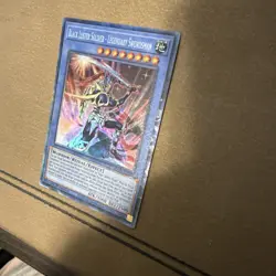 1x Black Luster Soldier Legendary Swordsman MAZE-EN011 Collector's Rare Yugioh - Image 3