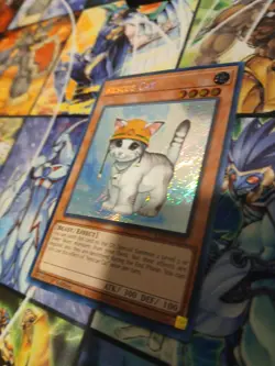 Rescue Cat RA02-EN001 Quarter Century Secret Rare 1st Edition Yugioh - Image 3