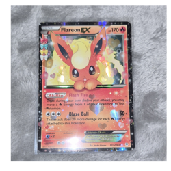 Pokemon TCG Flareon EX RC6/RC32 Ultra Rare Full Art Holo 2016 - Image 1