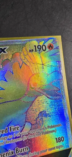 The Pokemon Company Ho-Oh GX SM80 Sun & Moon Promo Black Star Holo 190 HP - Image 2