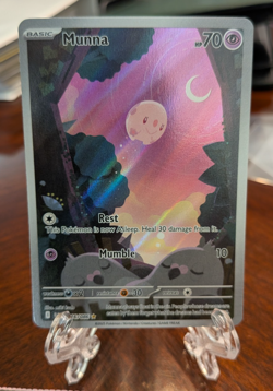 Pokemon TCG - Munna - Black Bolt - 116/086 - Illustration Rare - NM - Image 1