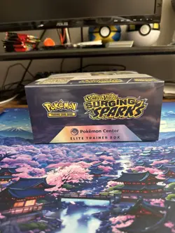Pokemon TCG - Surging Sparks Pokemon Center ETB - New and Sealed Case Fresh - Image 5