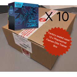 Pokemon Phantasmal Flames Elite Trainer Box SEALED CASE (10x ETB) FAST SHIPPING - Image 1
