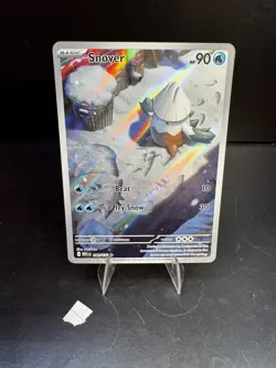 Snover 140/132 Illustration Rare Mega Evolution Pokemon TCG - Image 1