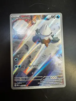Snover 140/132 Illustration Rare Mega Evolution Pokemon TCG - Image 3