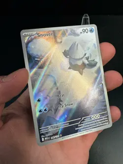 Snover 140/132 Illustration Rare Mega Evolution Pokemon TCG - Image 5