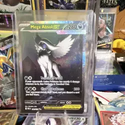 Pokemon TCG Mega Absol EX 180/124 Fates Collide Holo UR 280HP - Image 1