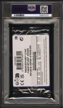 Pokemon Sealed Pikachu with Grey Felt Hat Van Gogh 085 Promo PSA 10 - Image 2