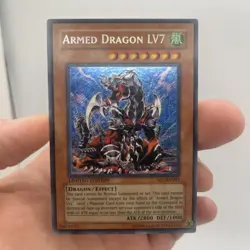 🔥YUGIOH • ARMED DRAGON LV7 • SECRET RARE • SD1-ENDE1 • LIMITED EDITION • VLP🔥 - Image 1