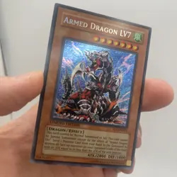 🔥YUGIOH • ARMED DRAGON LV7 • SECRET RARE • SD1-ENDE1 • LIMITED EDITION • VLP🔥 - Image 2
