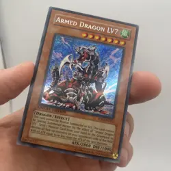 🔥YUGIOH • ARMED DRAGON LV7 • SECRET RARE • SD1-ENDE1 • LIMITED EDITION • VLP🔥 - Image 3