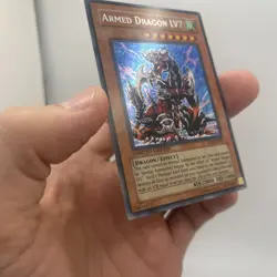 🔥YUGIOH • ARMED DRAGON LV7 • SECRET RARE • SD1-ENDE1 • LIMITED EDITION • VLP🔥 - Image 4
