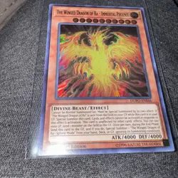 Yugioh The Winged Dragon of Ra-Immortal Phoenix MZTM-074 Collector's Rare 1st Ed - Image 1