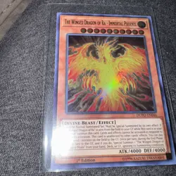 Yugioh The Winged Dragon of Ra-Immortal Phoenix MZTM-074 Collector's Rare 1st Ed - Image 2
