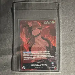 Bandai One Piece Monkey D. Luffy Leader Alt Art Foil EB02-010 5000 - Image 1