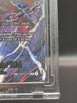 Eustass Captain Kid SP EB04-039 OP14 The Azure Sea's Seven One Piece ENG - Image 3