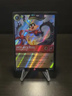 Disney Lorcana Wilds Unknown Jack-Jack Parr Incredible Potential 121/204 Foil - Image 1