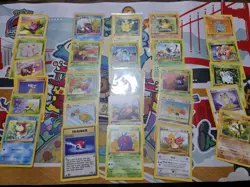 Pokemon 1st Edition Jungle Commons Uncommons Set 26 Cards No Duplicates - Image 1