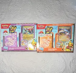 Pokemon TCG 2025 World Championships Decks 2x 60-Card Sealed English Pikachu - Image 1