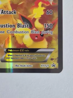 Pokemon TCG Charizard EX XY121 Black Star Promo Holo Card 2016 - Image 3