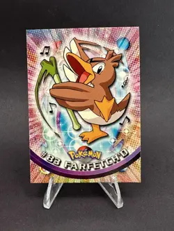 Pokemon Farfetch’d #83 Topps Pokemon Card - Image 1