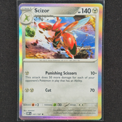 Scizor - 141/197 - Holo Rare - Obsidian Flames - Pokemon Card - NM/M - Image 1