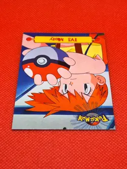Pokemon Topps Misty #TV3 Character Cards Non Holo - Image 3