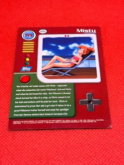 Pokemon Topps Misty #TV3 Character Cards Non Holo - Image 5