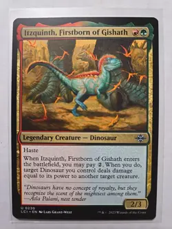 Itzquinth, Firstborn of Gishath - The Lost Caverns of Ixalan - LP - Uncommon - Image 1