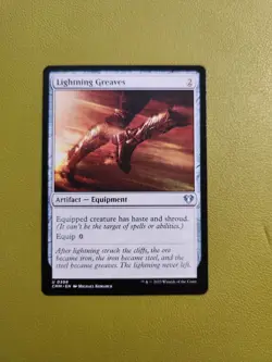 Lightning Greaves 398 Commander Masters NM - Image 1