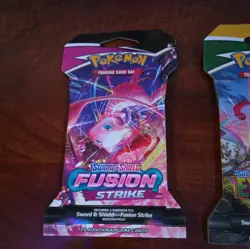 Pokemon TCG Evolving Skies + Fusion Strike Sleeved Booster Packs Lot 2 - Image 2